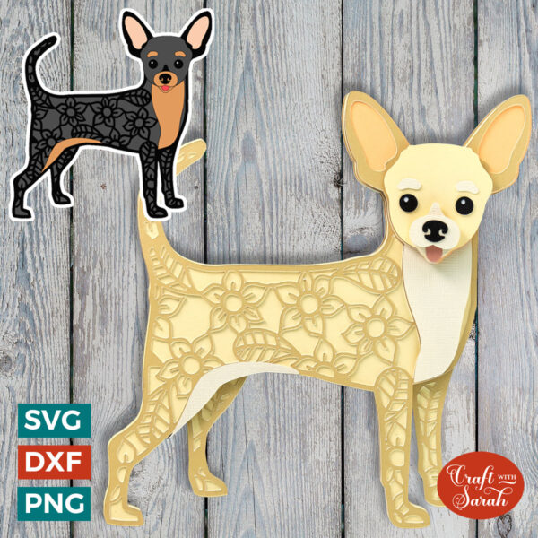 Chihuahua - Short Haired SVG