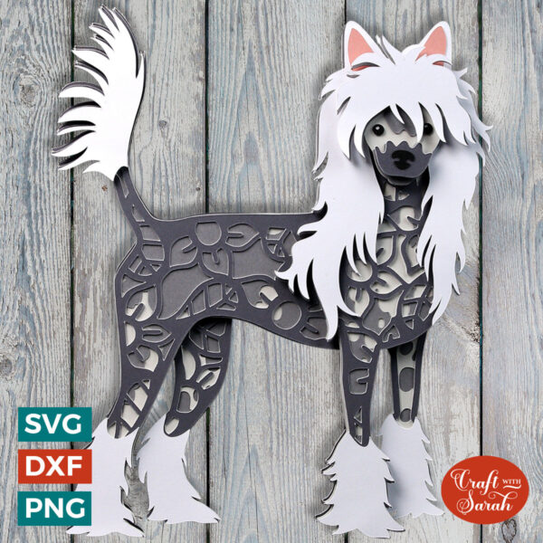 Chinese Crested SVG