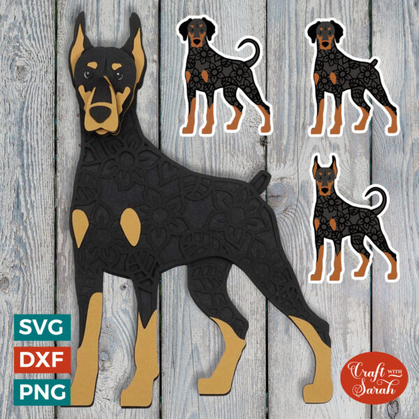 Doberman SVG