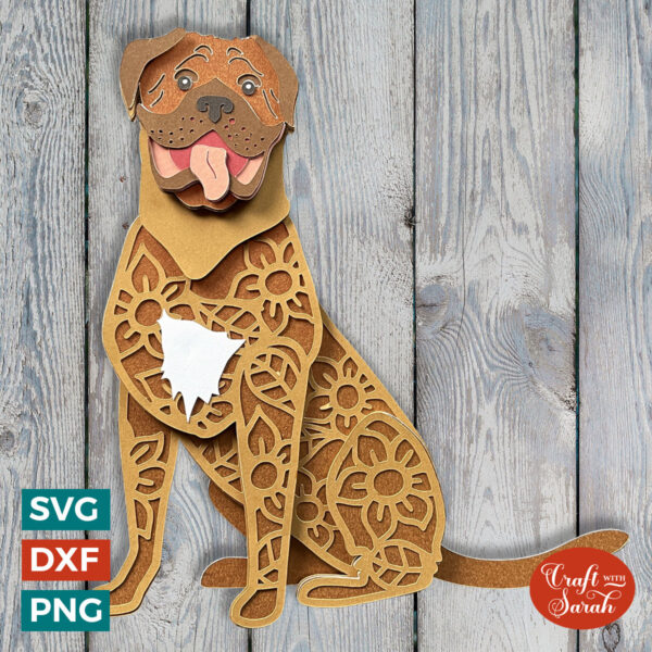 Dogue De Bordeaux SVG