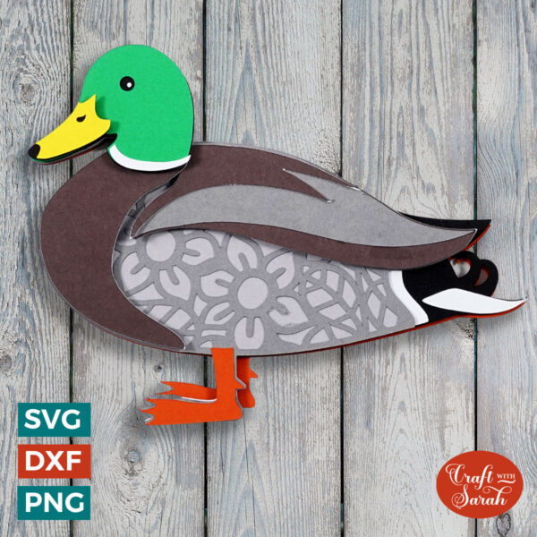 Duck Male SVG