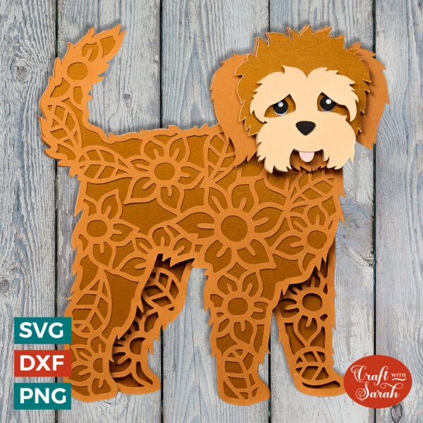 Goldendoodle SVG