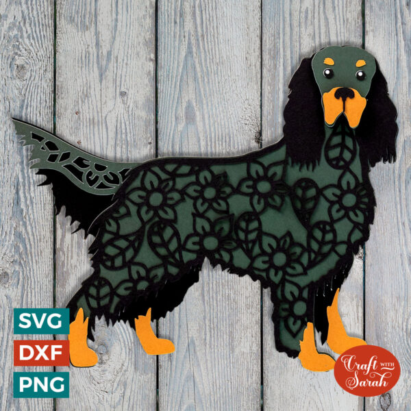 Gordon Setter SVG