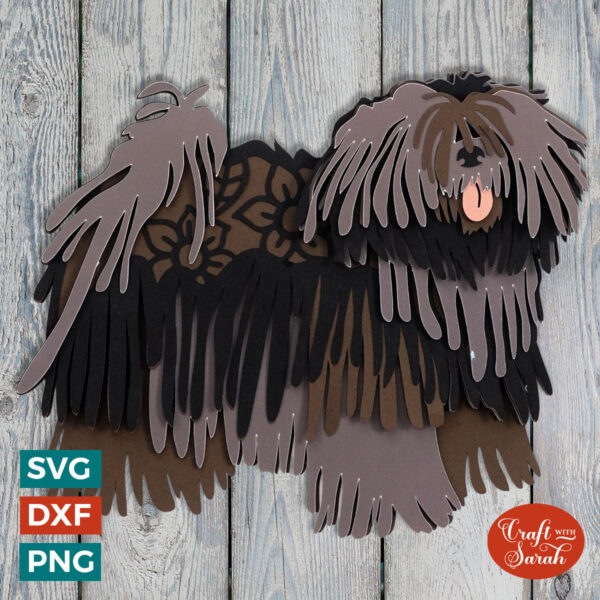 Hungarian Puli SVG