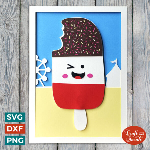 Ice Lolly Greetings Card