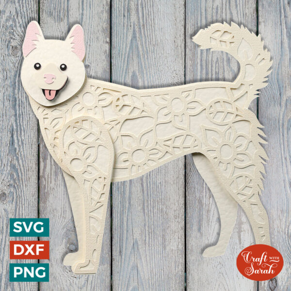 Korean Jindo SVG