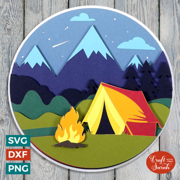 Camping SVG