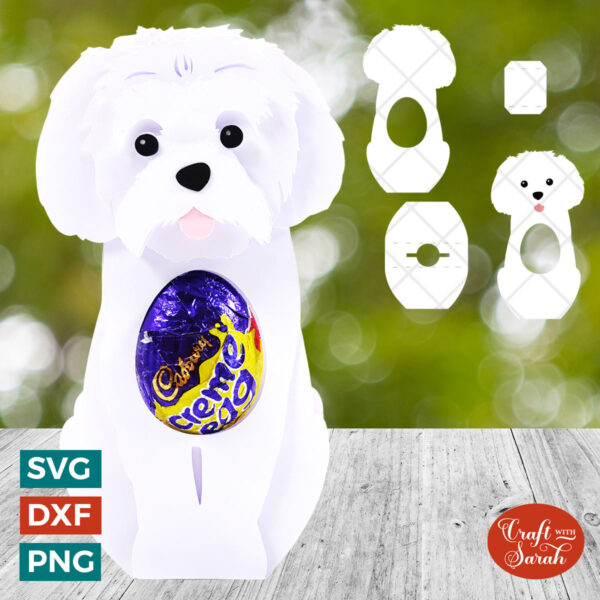 Maltese Chocolate Egg Holder SVG