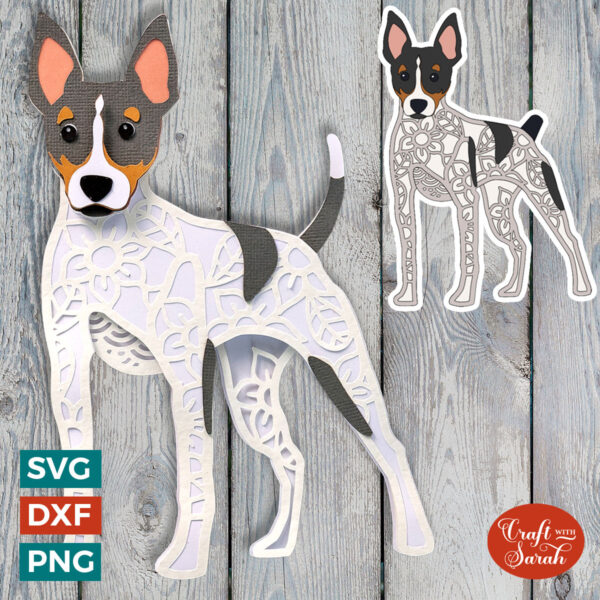 Toy Fox Terrier SVG