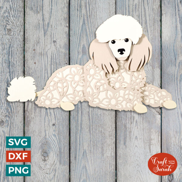 Miniature Poodle SVG