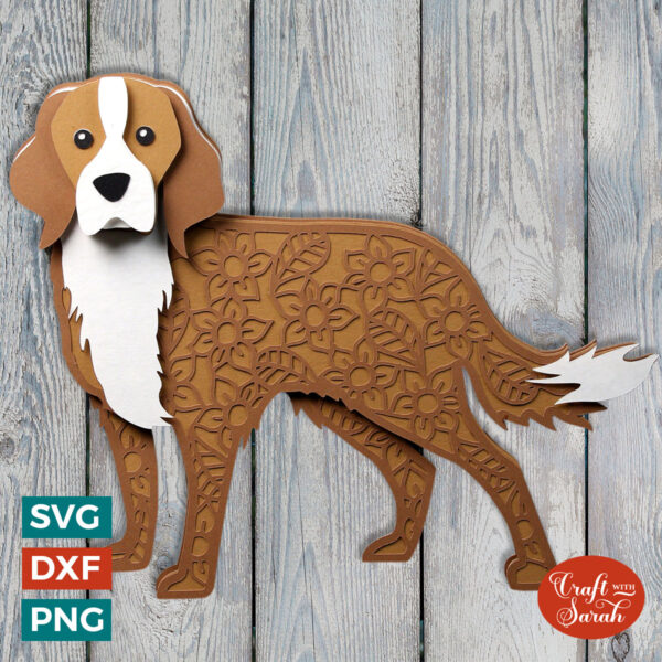 Mixed Breed Dog SVG