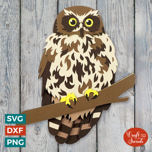 Morepork Owl SVG