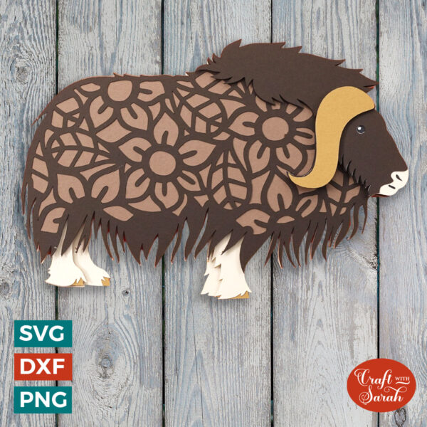 Musk Ox SVG