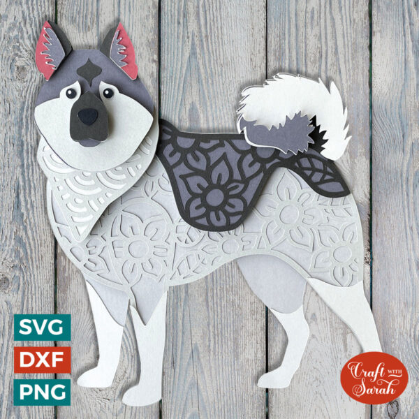 Norwegian Elkhound SVG