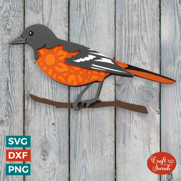 Oriole Bird SVG