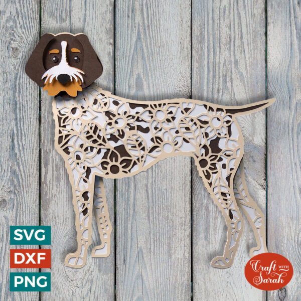 Wire Haired Pointer SVG