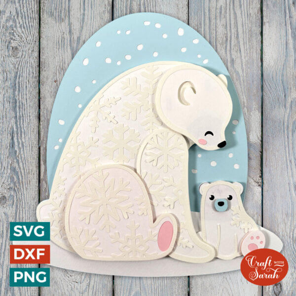 Polar Bears SVG