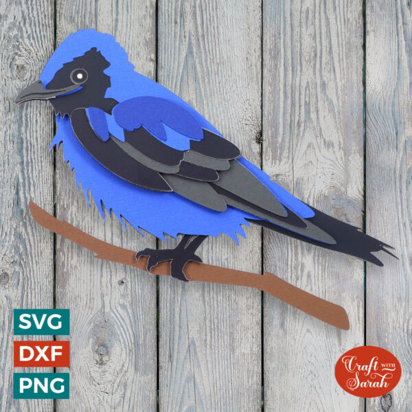 Purple Martin Bird SVG