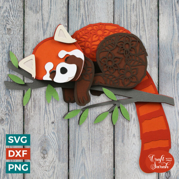 Red Panda SVG