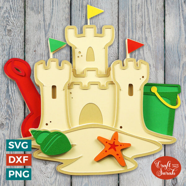 Sandcastle SVG