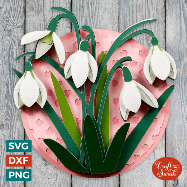 Snowdrops SVG