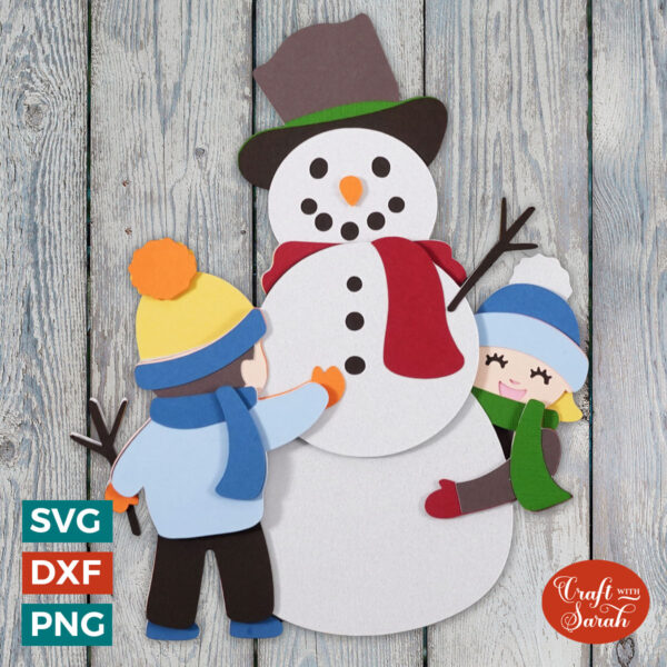 Building a Snowman SVG