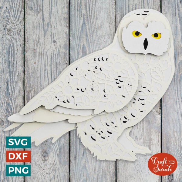 Snowy Owl SVG