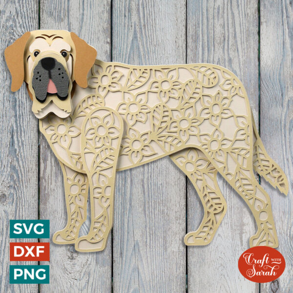 Spanish Mastiff SVG