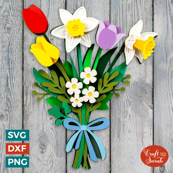 Spring Bouquet SVG