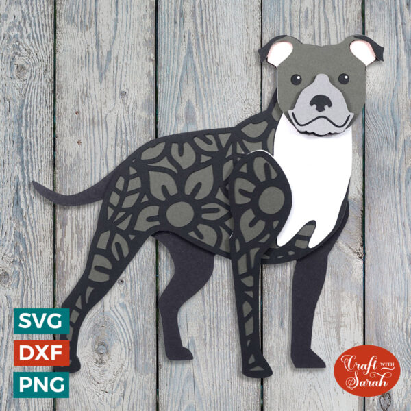 Staffie SVG