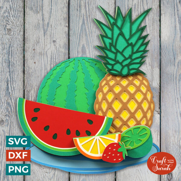 Summer Fruits SVG