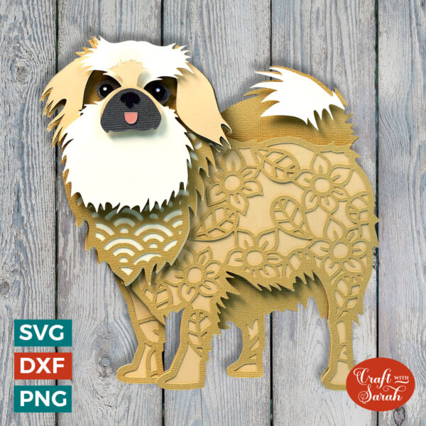 Tibetan Spaniel SVG