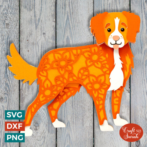 Toller Retriever SVG