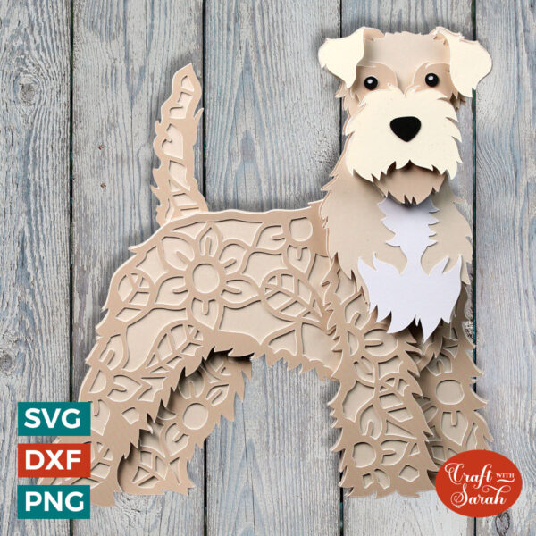 Soft Coated Wheaten Terrier SVG