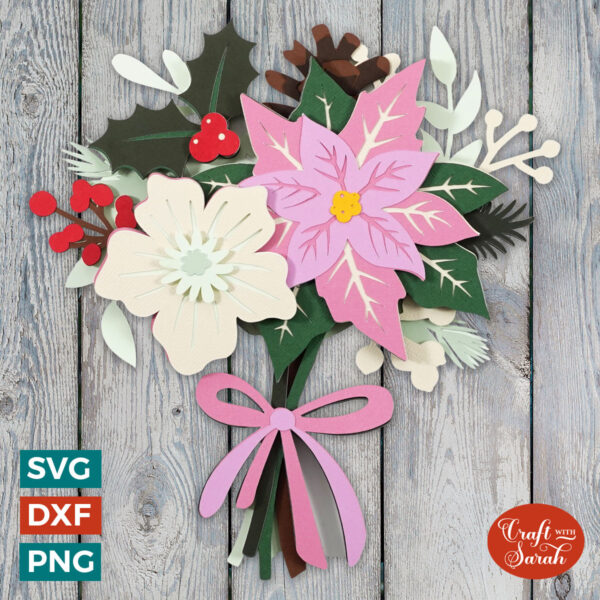 Winter Bouquet SVG