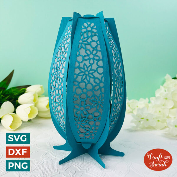 3D Slot-Together Flower Vase - Circular