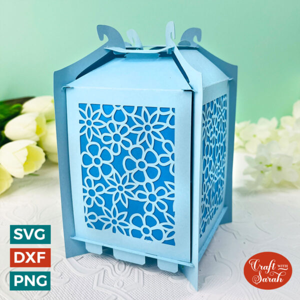 3D Slot-Together Flower Vase - Square