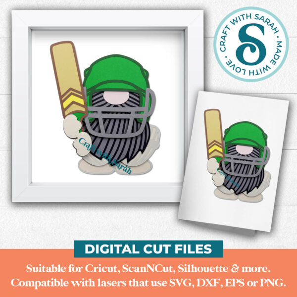 Cricket Gnome SVG - Male - Image 2