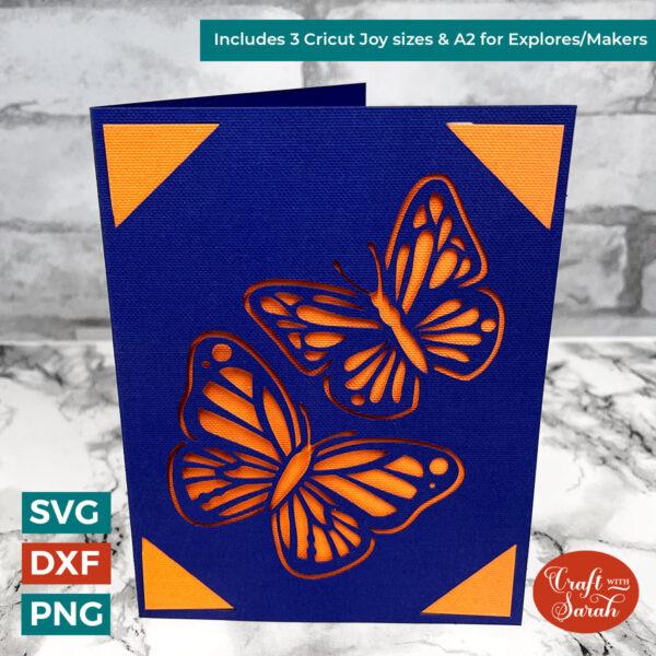 Butterfly Insert Card