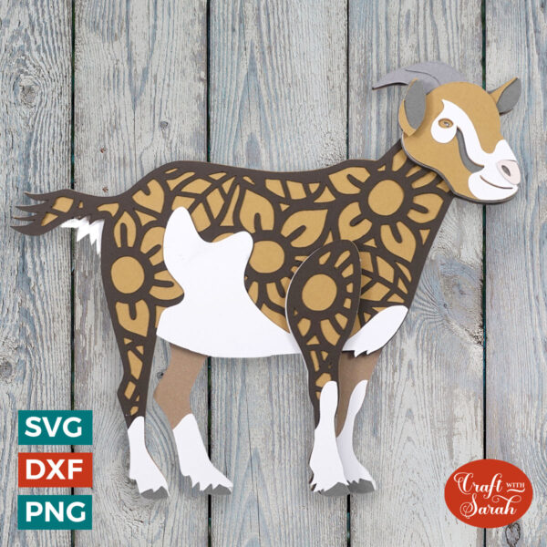 Pygmy Goat SVG