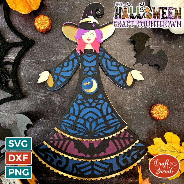 Halloween Witch SVG