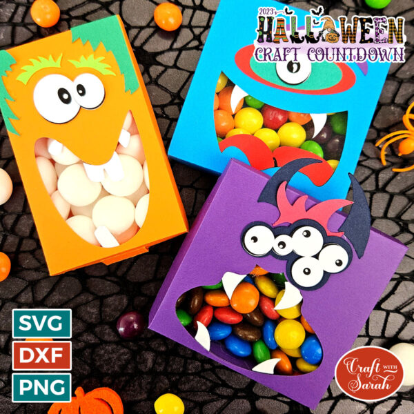 Monster Face Treat Boxes