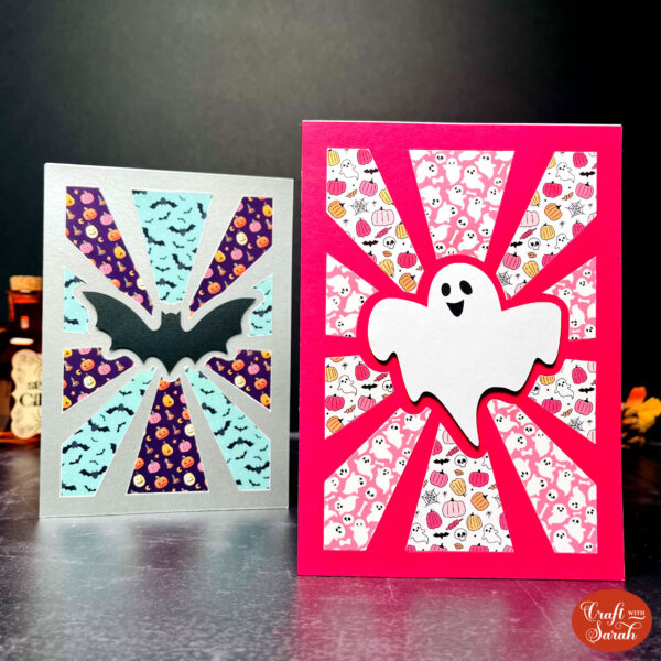 Halloween Starburst Cards