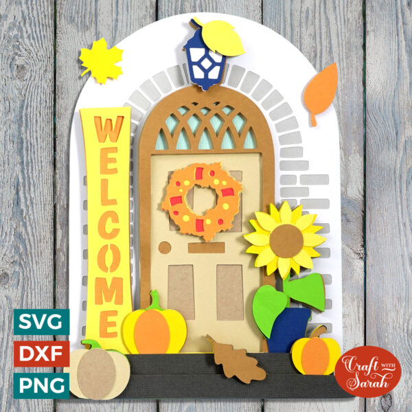 Thanksgiving Door SVG