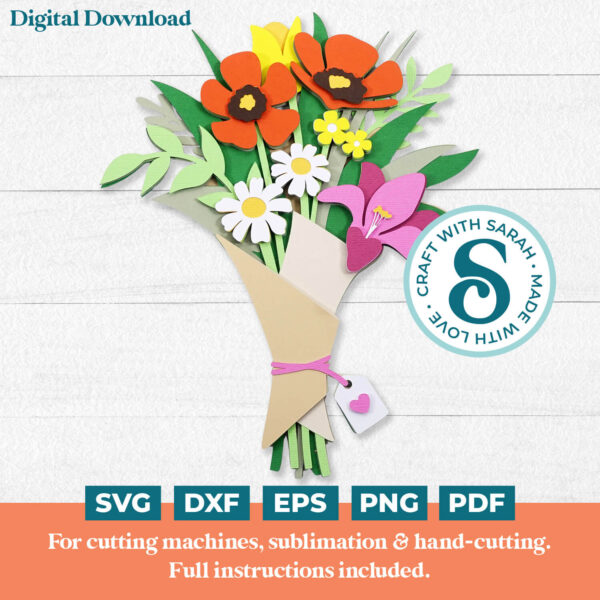 Bouquet of Flowers SVG