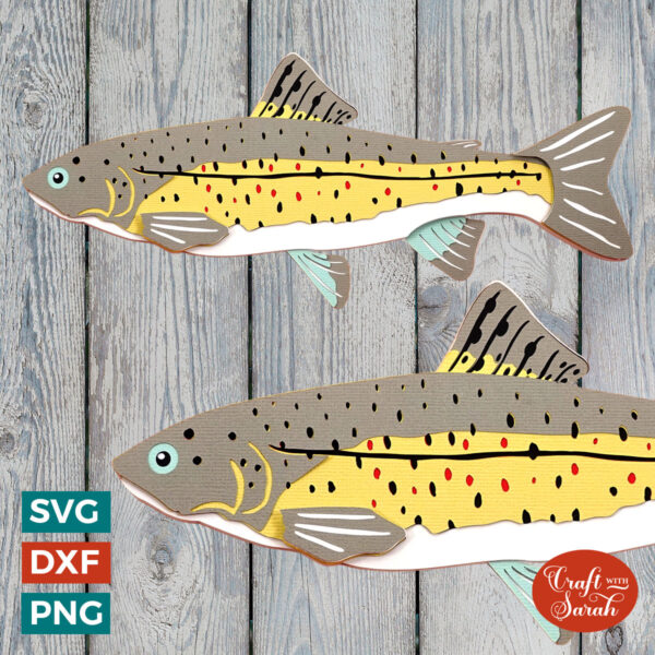 Brown Trout SVG