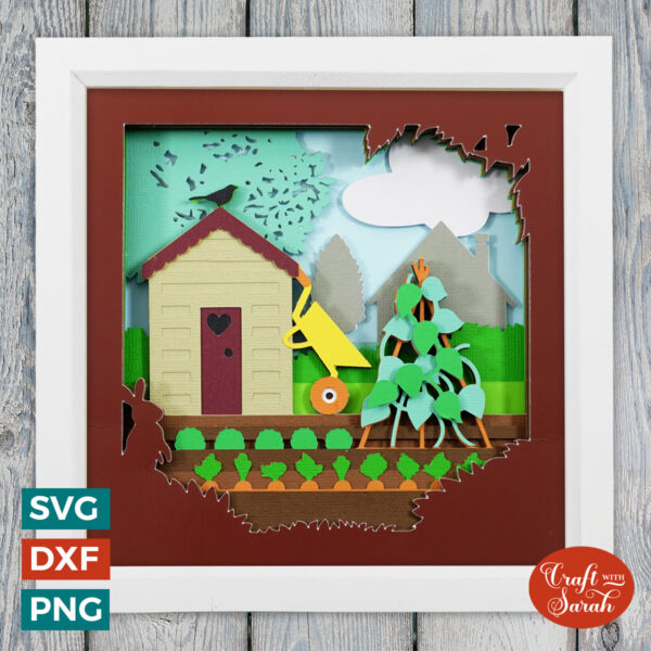 Allotment Shadow Box