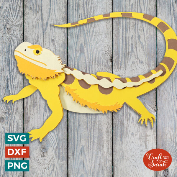 Bearded Dragon SVG