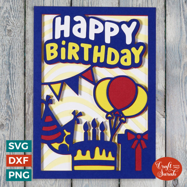 Happy Birthday Celebrations Card