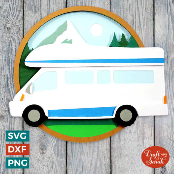 Campervan Holiday SVG